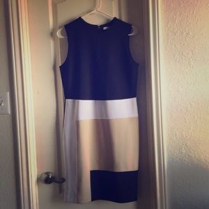 Reed Color Block Dress